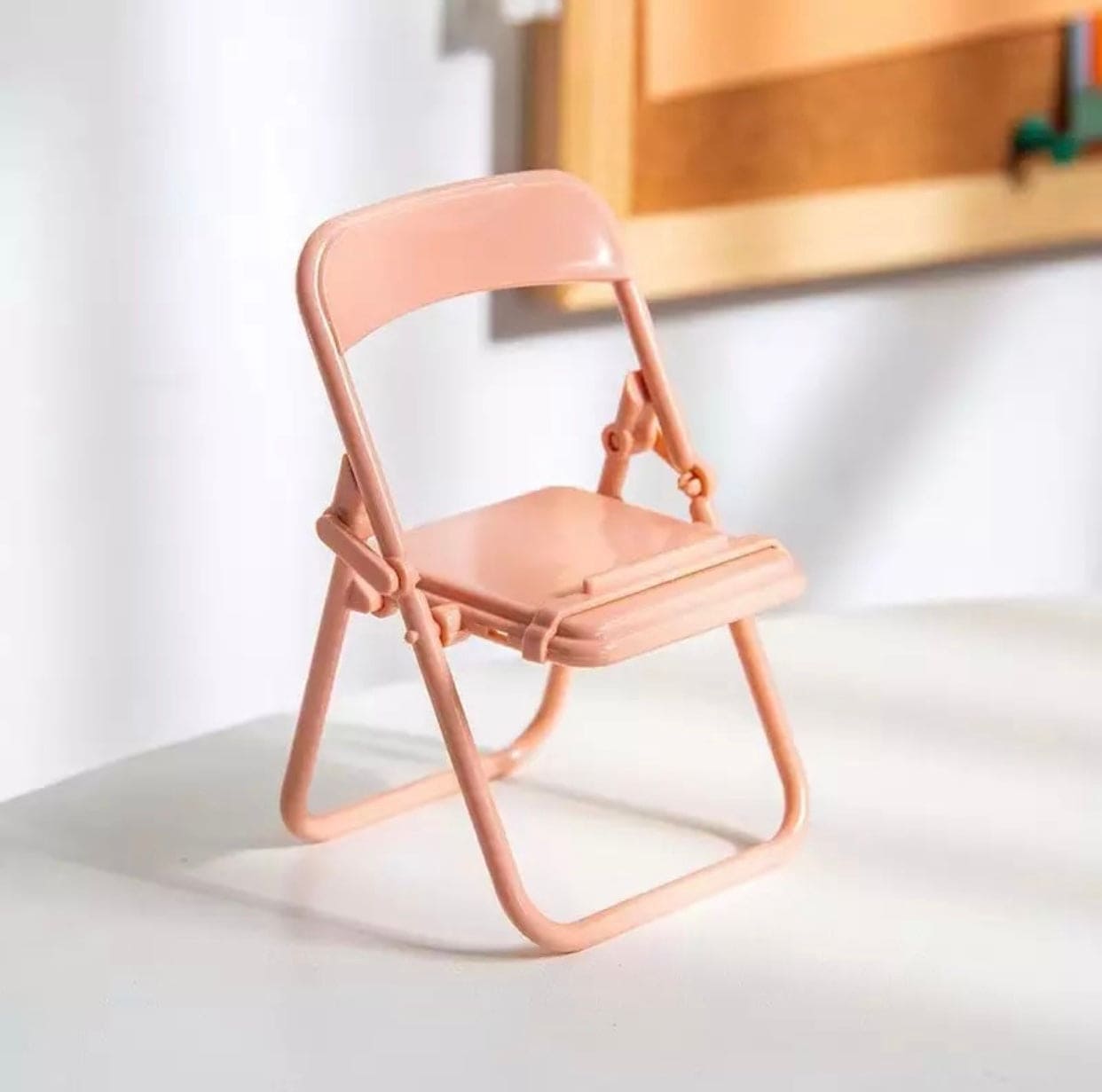 Cute Chair Shaped Foldable Lazy Phone And Ipad Holder, Portable Design Mobile Phone Holder, Foldable Support Desk Mobile Phone Stand Cute Chair Shaped Foldable Lazy Phone And Ipad Holder, Portable Design Mobile Phone Holder, Foldable Support Desk Mobile Phone Stand